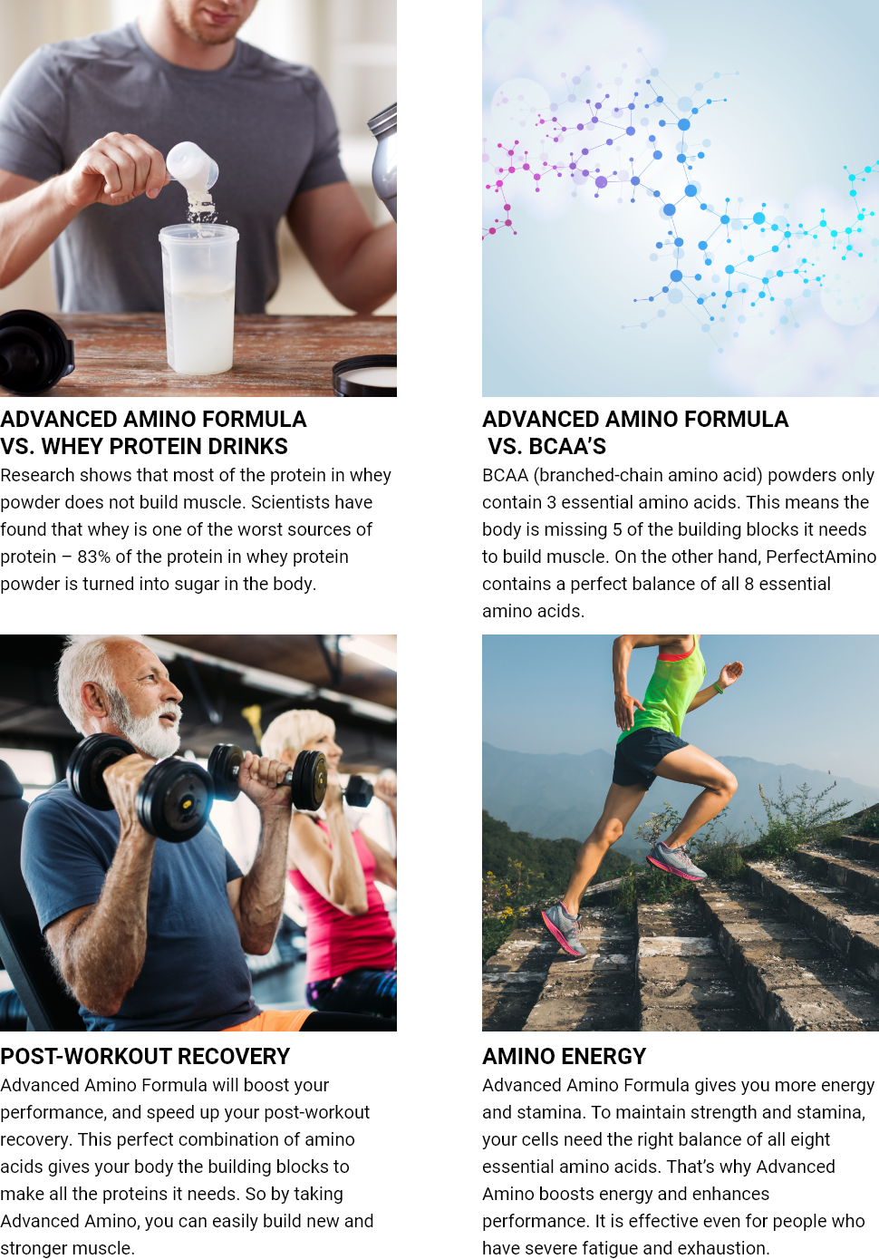 Advanced Amino Formula (Essential Amino Acids for Recovery & Energy) - Image 3