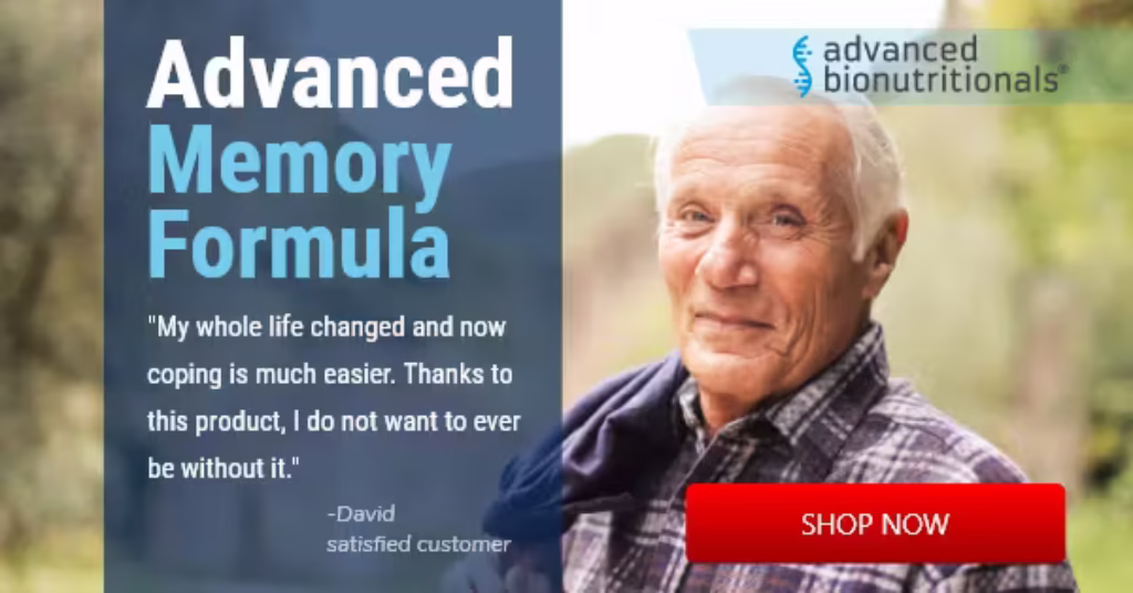 Advanced Memory Formula Ads Banner